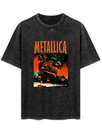Metallica Skull Storm Graphic T-Shirt