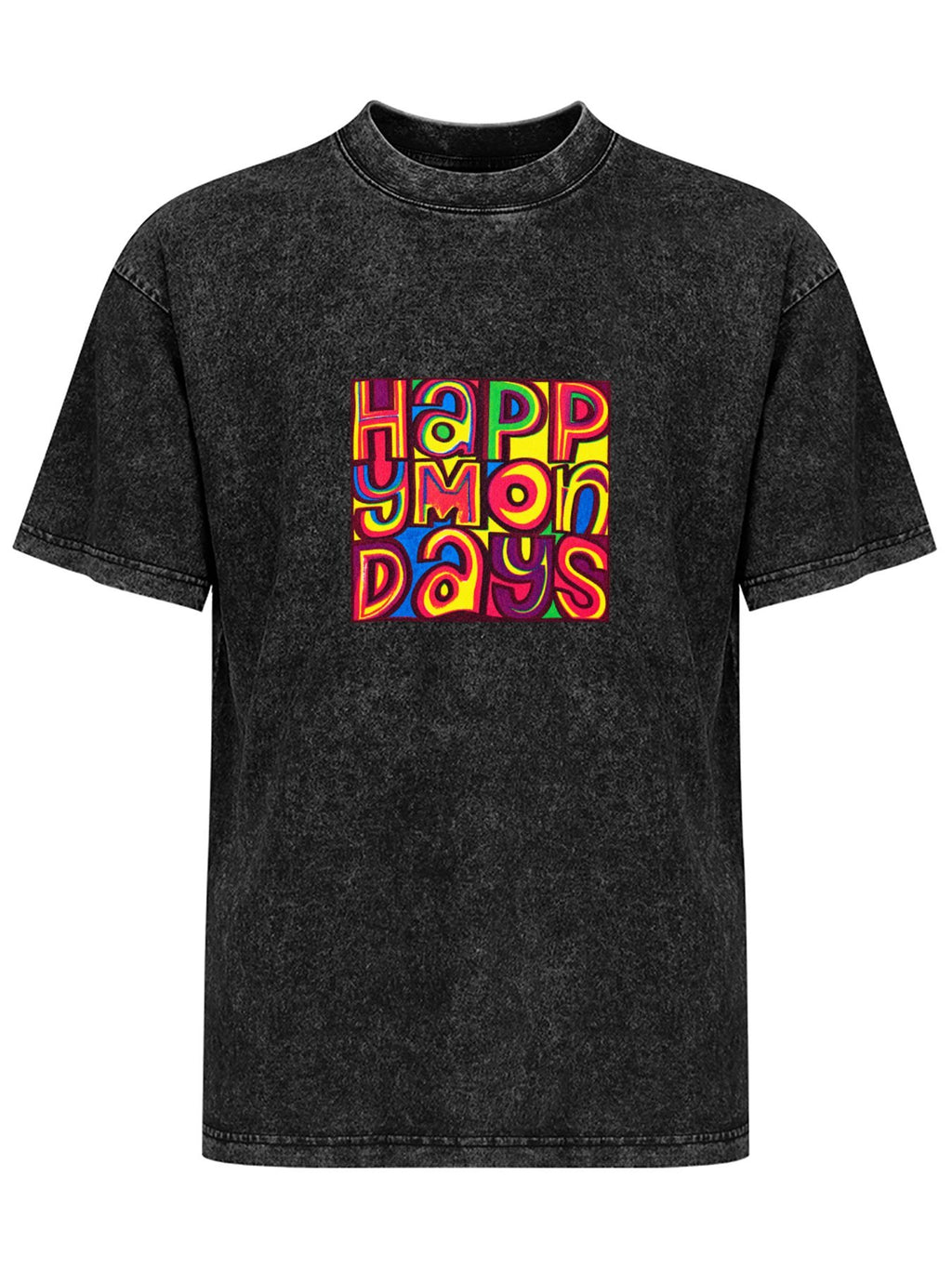 Happy Mondays Washed Graphic T-Shirt