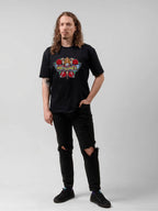Aerosmith Rose Snake Winged Logo Graphic T-Shirt