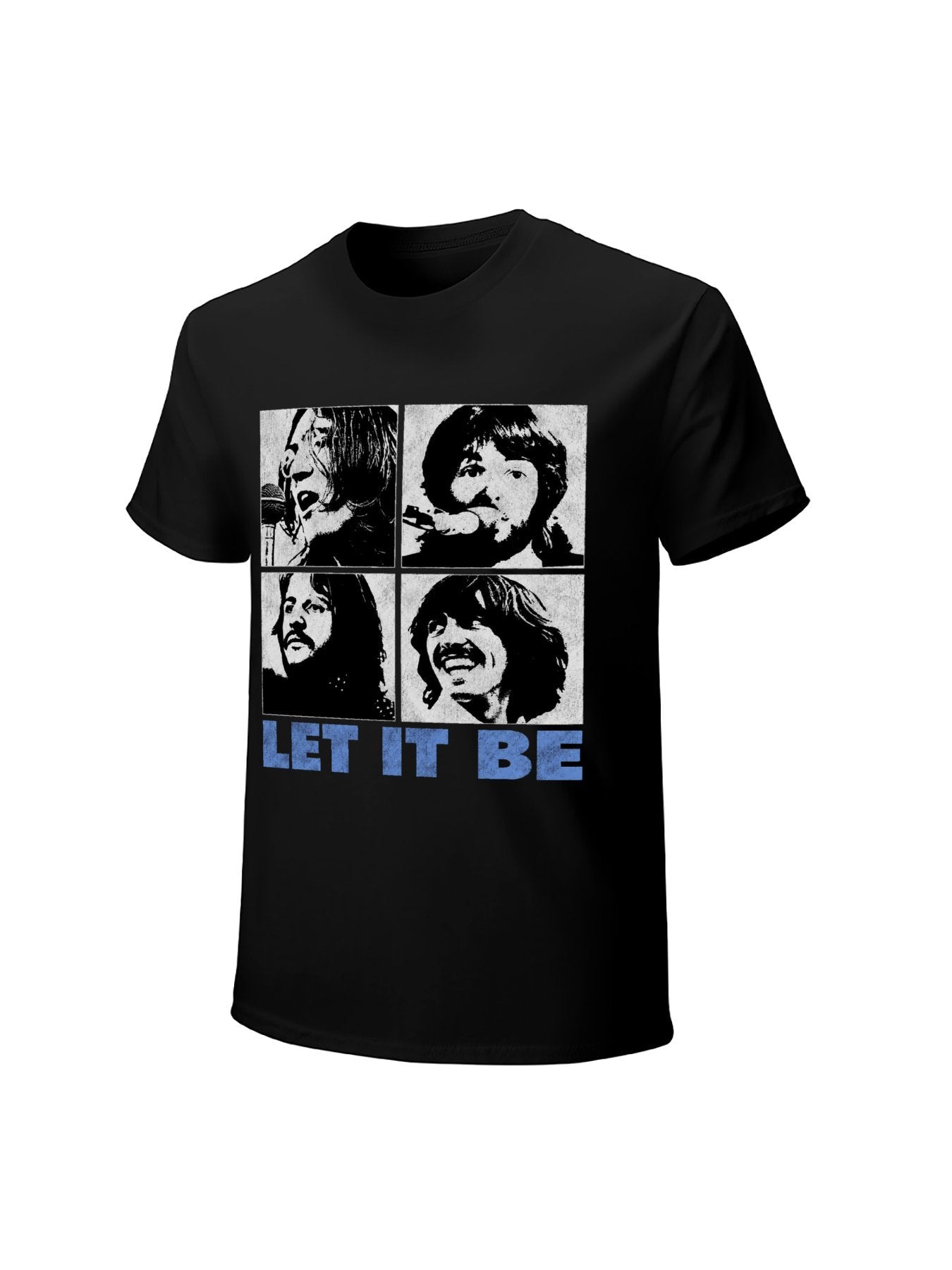Let It Be Four-Panel Portrait Graphic T-Shirt