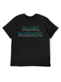 Black Sabbath Gothic Glow Logo Graphic T-Shirt