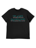 Black Sabbath Gothic Glow Logo Graphic T-Shirt