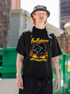 Foo Fighters Hellhound Fiery Gothic T-Shirt