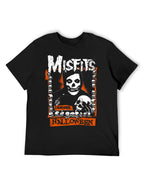 Misfits “Remember Halloween” Skull Poster Graphic T-Shirt