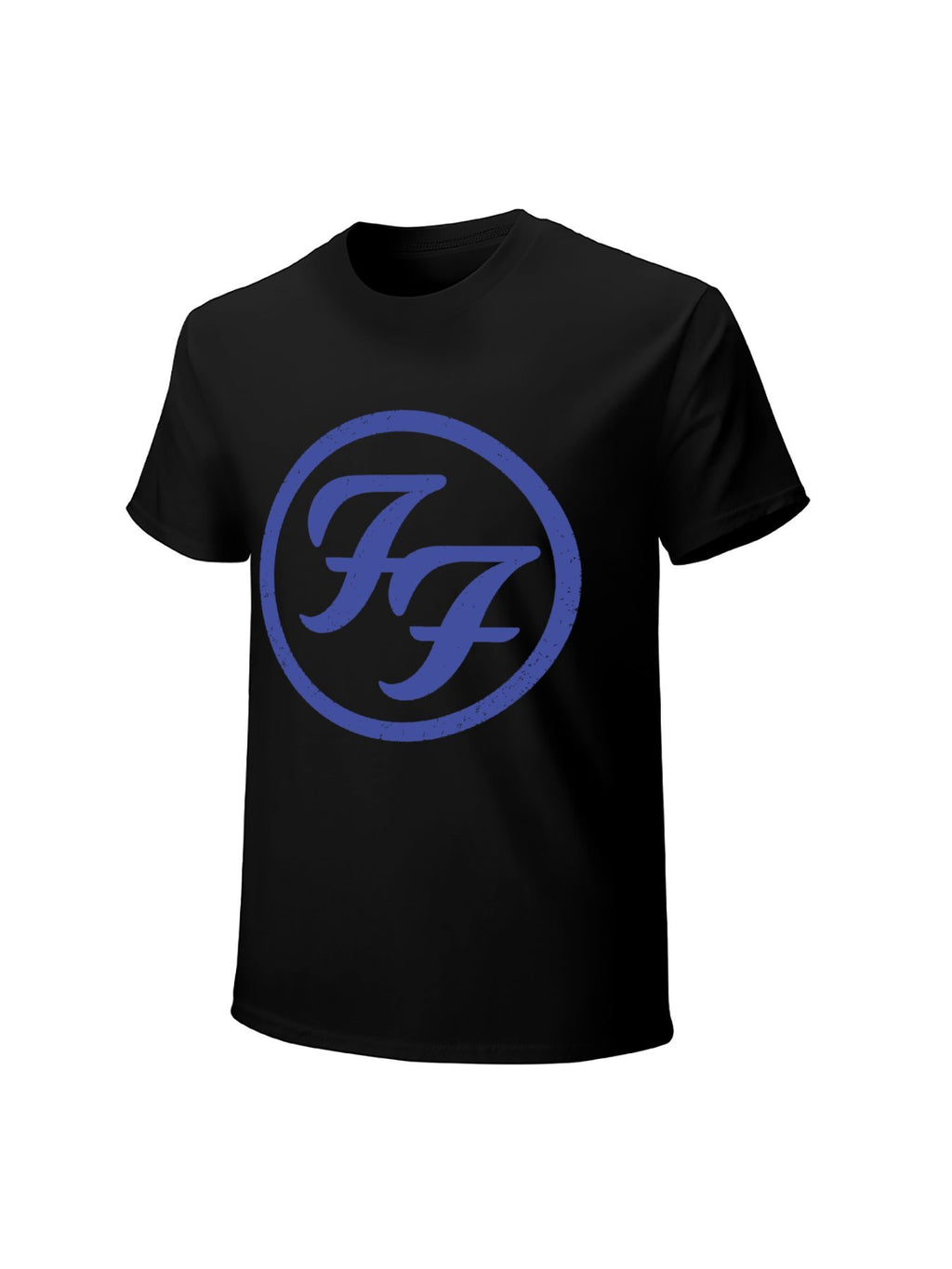 Foo Fighters Blue Circle Logo Graphic T-Shirt