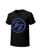 Foo Fighters Blue Circle Logo Graphic T-Shirt