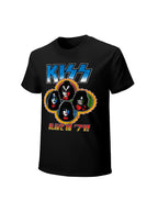 KISS Alive In '79 Band Portrait Graphic T-Shirt