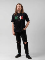 AC/DC Mexico Flag Logo Tour 2026 T-Shirt