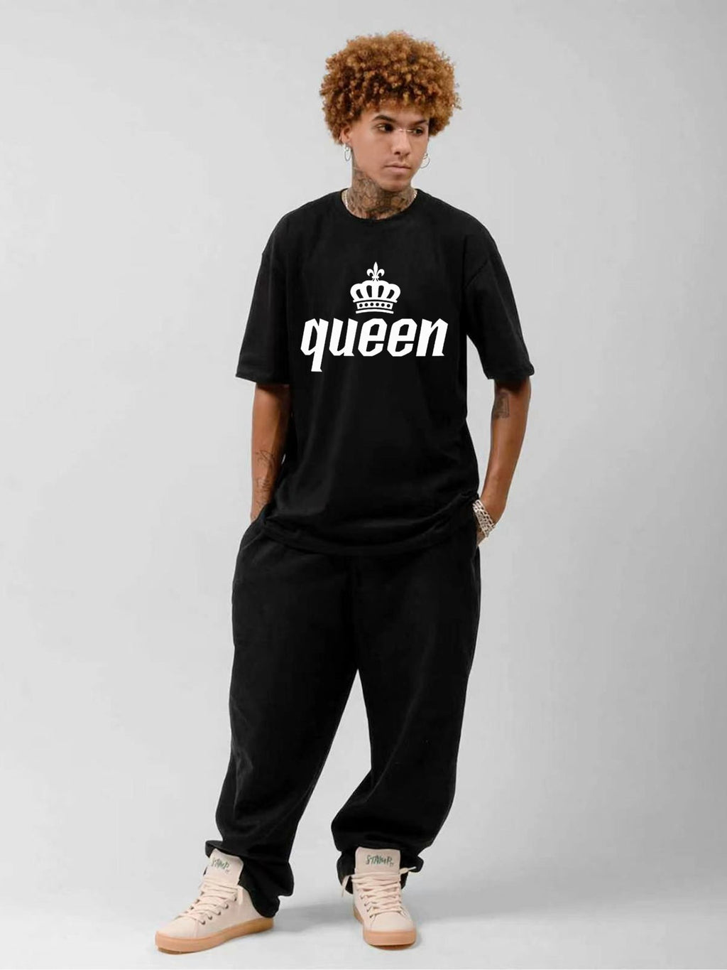 Queen Crown Logo Graphic T-Shirt