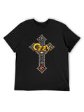 Ozzy Ornate Cross Vintage Rock T-Shirt