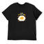I Like Eating Eggs Graphic Black T-Shirt