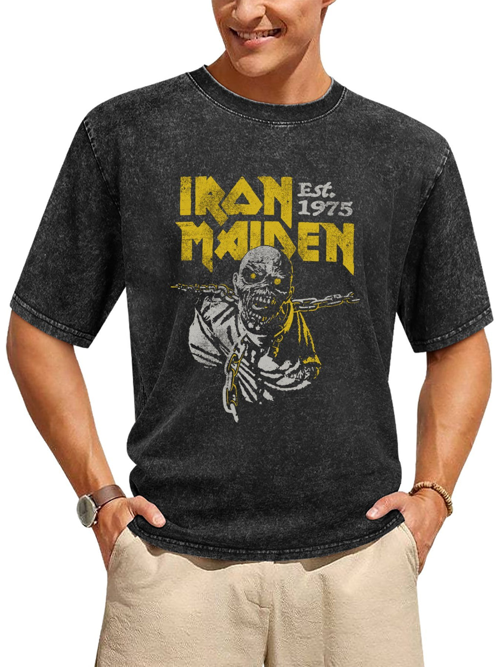 Iron Maiden Eddie Graphic T-Shirt