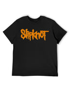 Slipknot Orange Logo Graphic T-Shirt