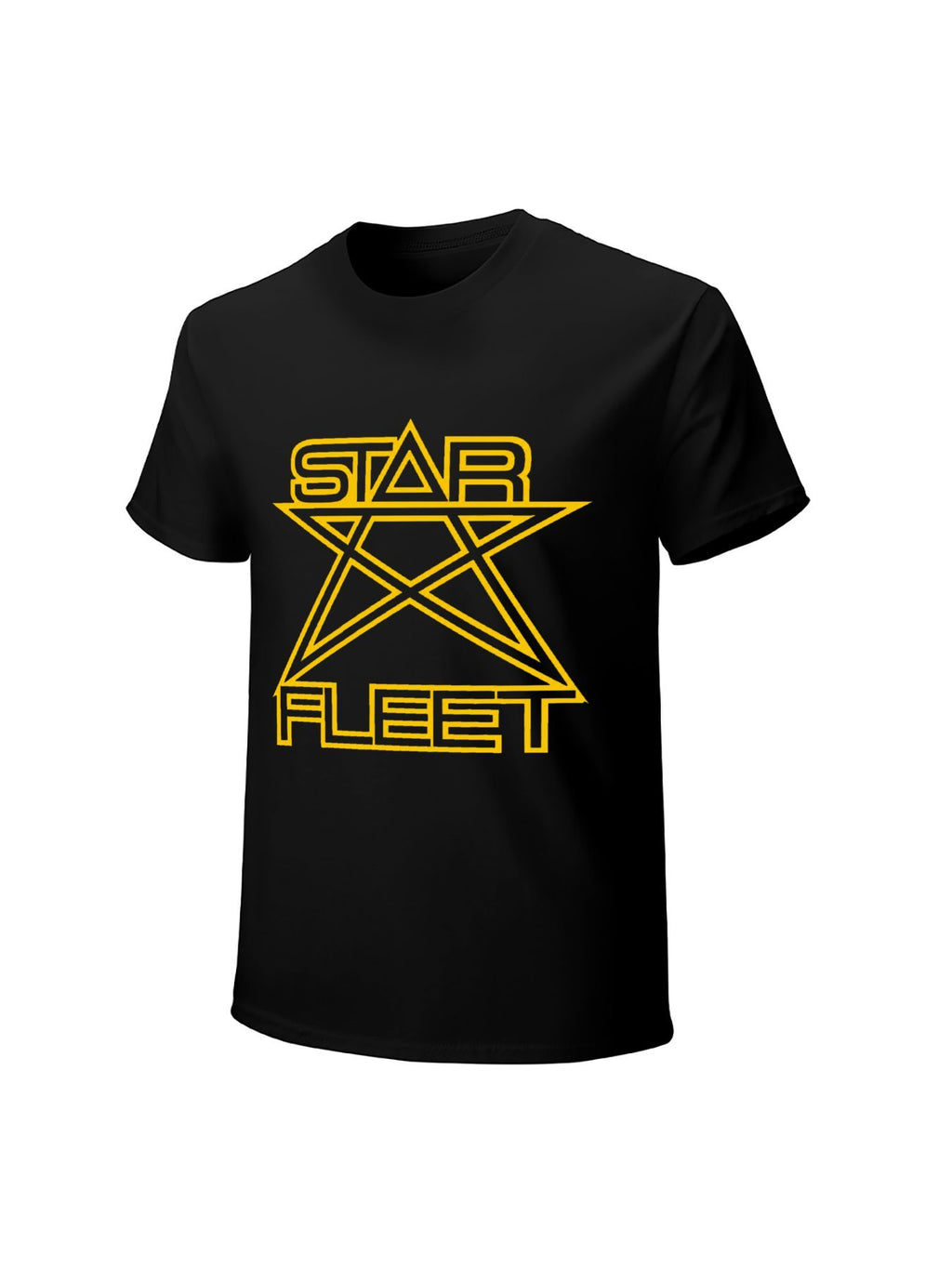 Brian May “Star Fleet” Yellow Logo Graphic T-Shirt