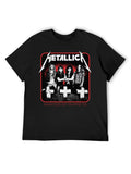 Metallica “Master of Puppets” Band Portrait Graphic T-Shirt