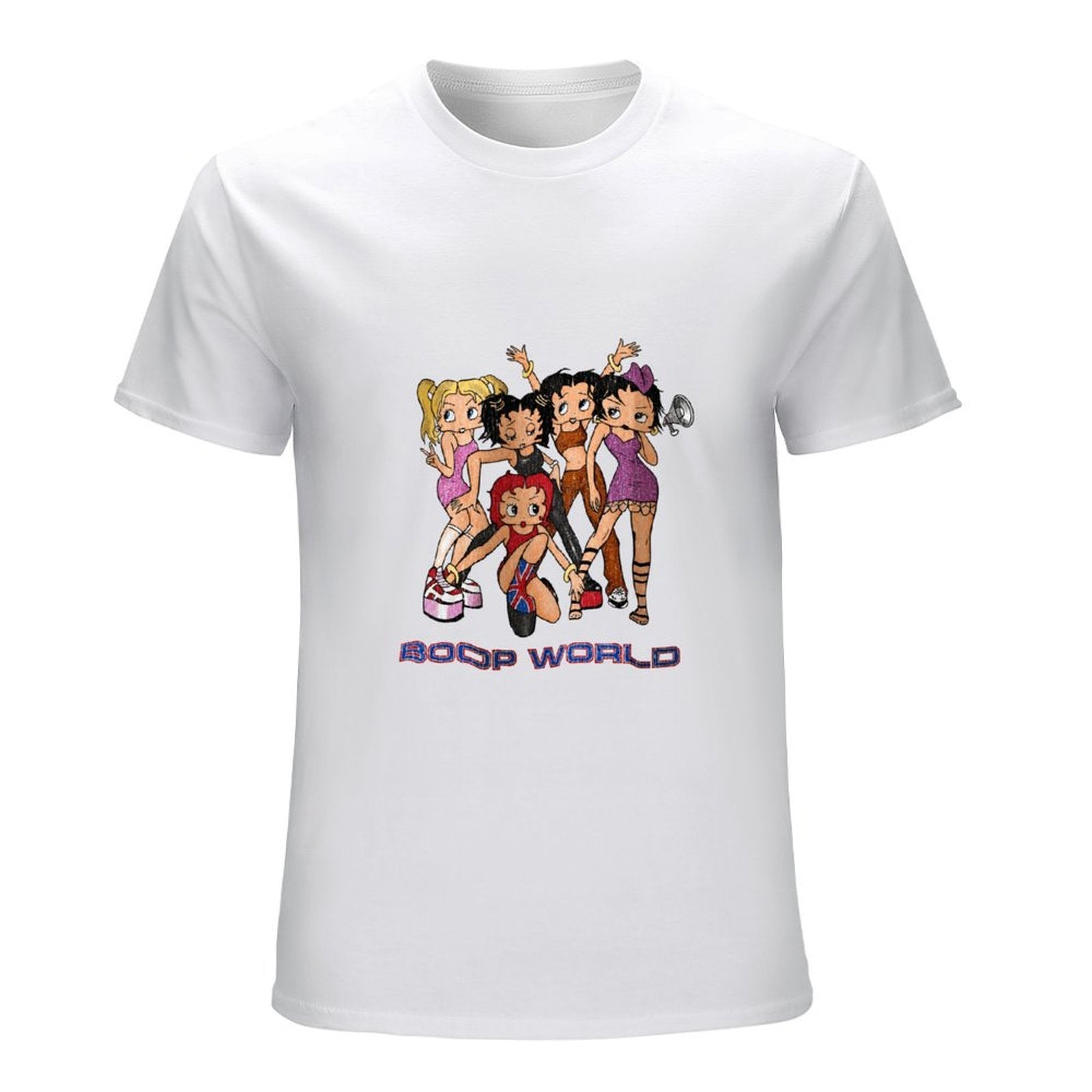 Boop World Cartoon Graphic T-Shirt
