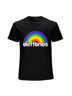 Deftones Rainbow Logo Graphic T-Shirt