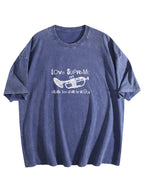 Love Supreme Washed Trumpet Graphic T-Shirt