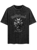 Vintage Washed Motörhead Bad Magic Graphic T-Shirt