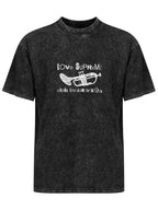 Love Supreme Washed Trumpet Graphic T-Shirt