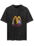 McDonald's Characters Washed Graphic T-Shirt
