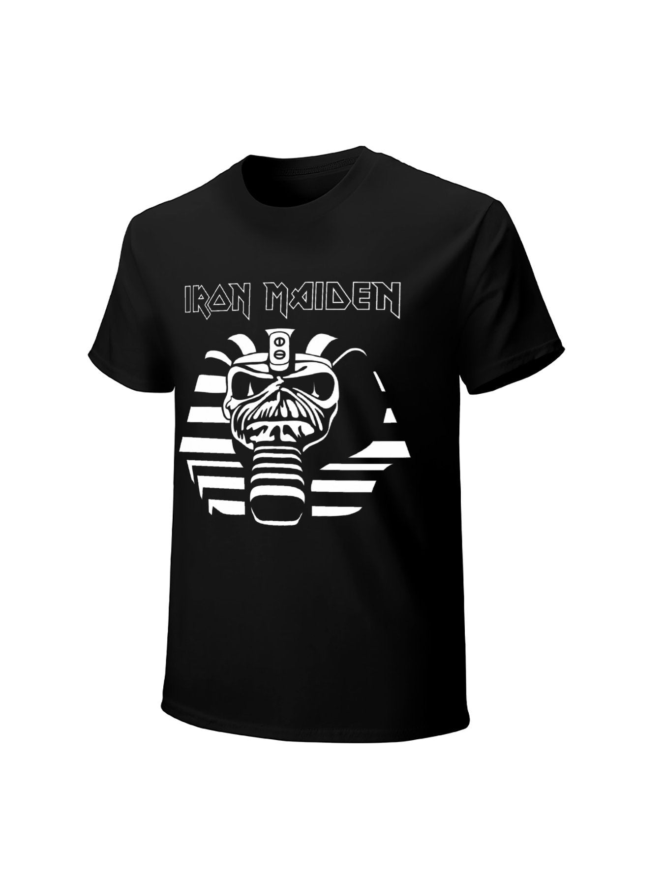 Iron Maiden Pharaoh Skull Graphic T-Shirt
