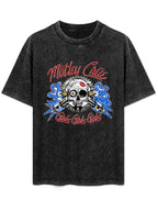 Mötley Crüe Girls Girls Girls Skull Graphic T-Shirt