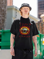 Guns N’ Roses Bullet Rose Family Graphic T-Shirt