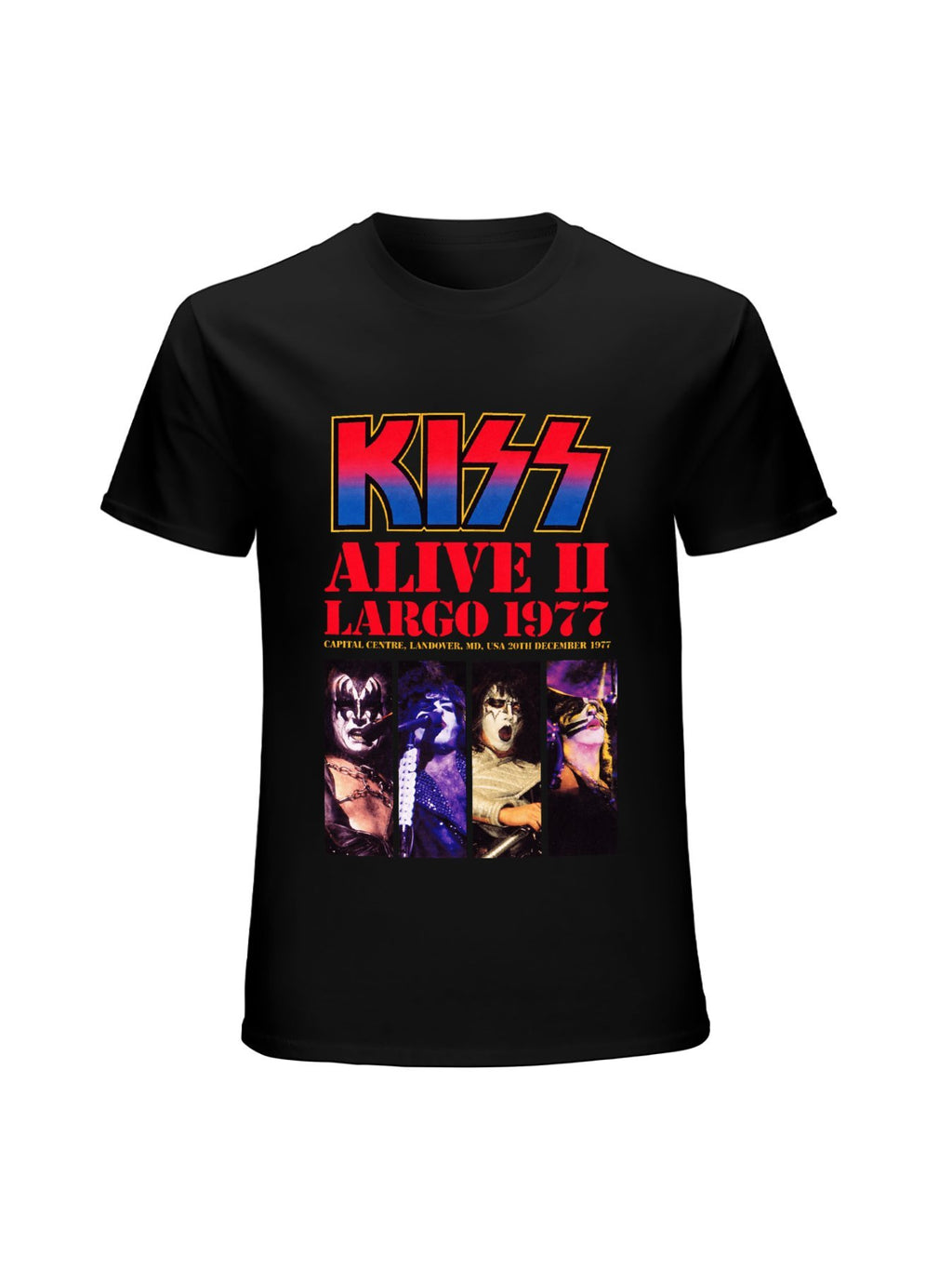 KISS Alive II Live Performance Vintage Concert T-Shirt