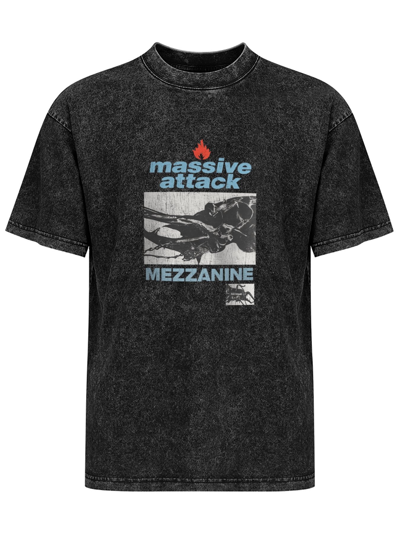 Massive Attack Mezzanine Graphic Washed T-Shirt