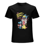 The Zippy Spiky Show Graphic Black T-Shirt