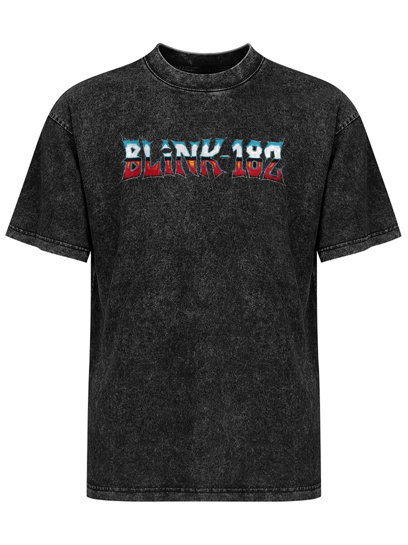 Blink-182 Layered Punk Logo Graphic T-Shirt