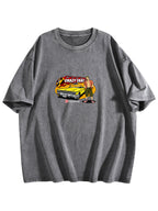 Crazy Taxi Dreamcast Washed Graphic T-Shirt