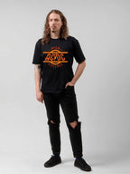 AC/DC High Voltage Distressed Logo Graphic T-Shirt
