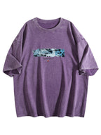 Silent Hill 2 Distressed Graphic Washed T-Shirt