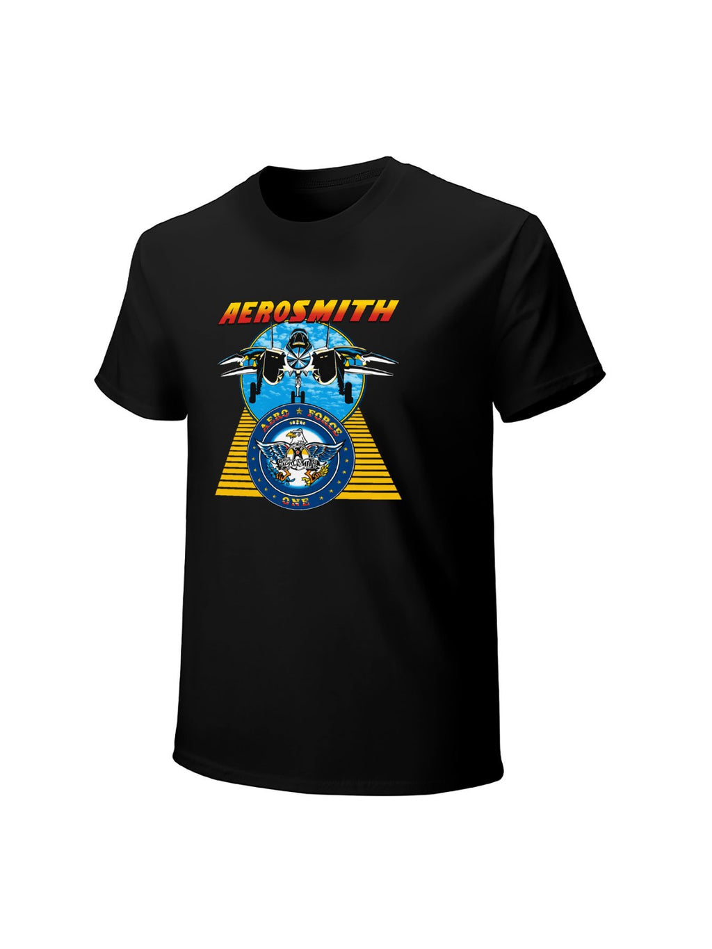 Aerosmith Jet Eagle Military Tour Graphic T-Shirt