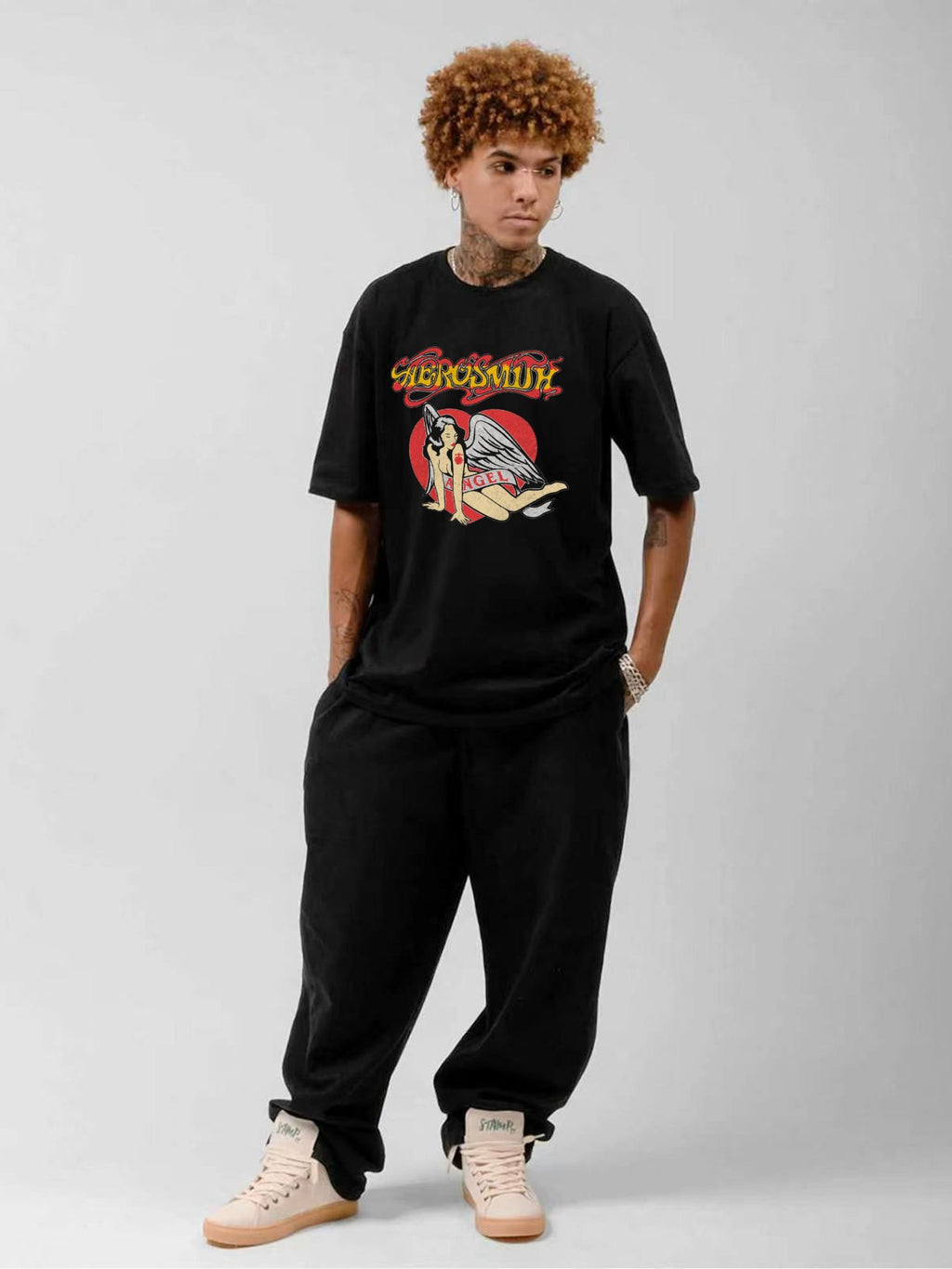 Aerosmith Angel Heart Vintage Graphic T-Shirt