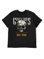 Guns N’ Roses Cracked Skull Appetite Tour Graphic T-Shirt