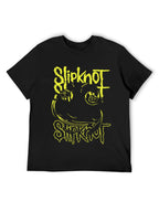 Slipknot Yellow Smile Face Graphic T-Shirt