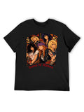 Guns N’ Roses Anime Band Portrait Graphic T-Shirt