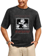 Vintage Washed Nosferatu Vampire Graphic T-Shirt
