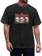 Marlboro Cowboy Graphic Washed T-Shirt