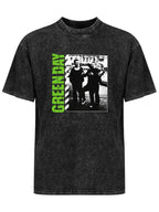 Green Day Street Photo Graphic T-Shirt