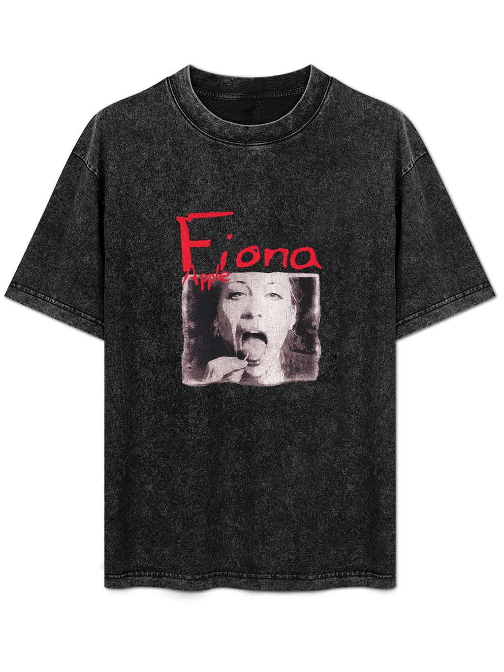 Fiona Apple Portrait Graphic Washed T-Shirt