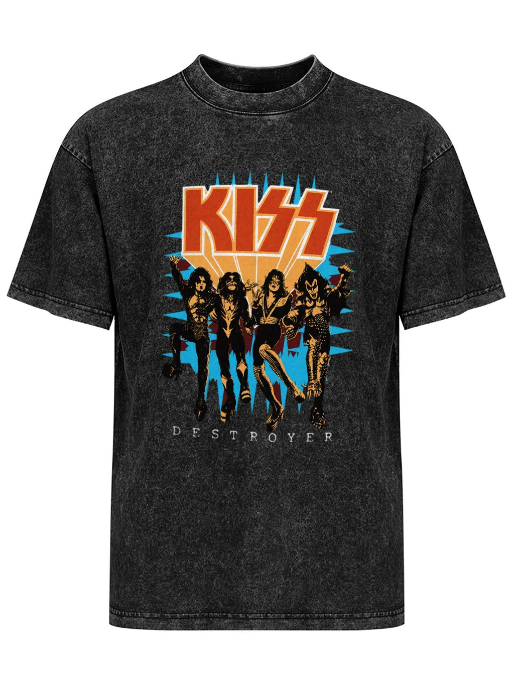 KISS Destroyer Band Graphic Vintage T-Shirt