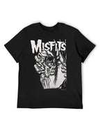 Misfits Fiend Skull Horror Graphic T-Shirt