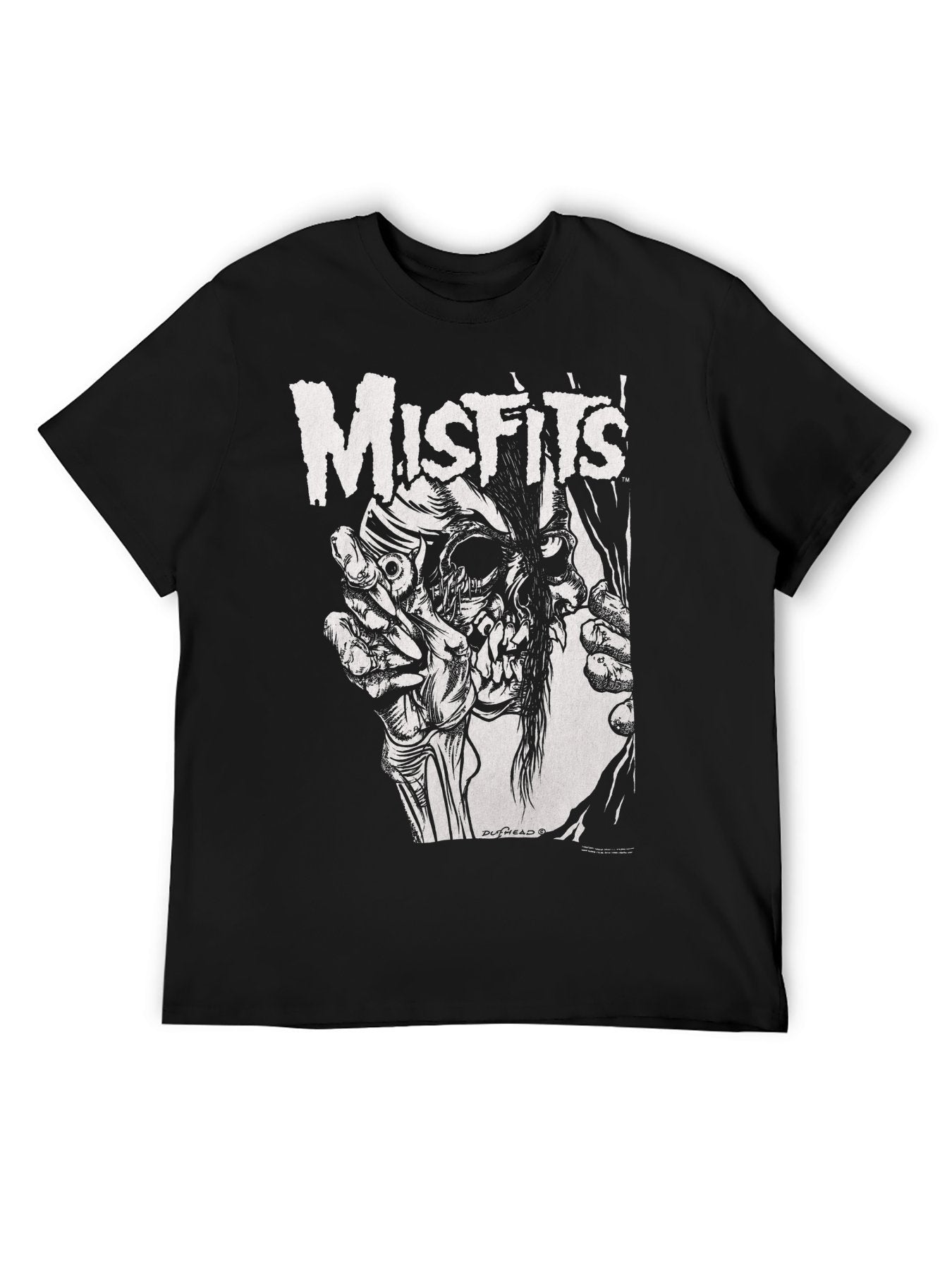 Misfits Fiend Skull Horror Graphic T-Shirt