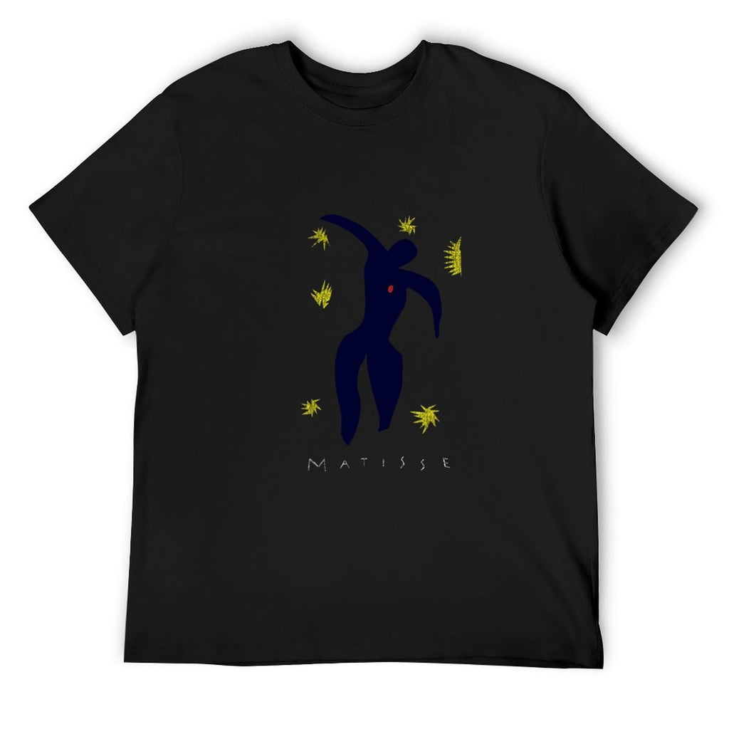 Matisse Abstract Figure Graphic Black T-Shirt