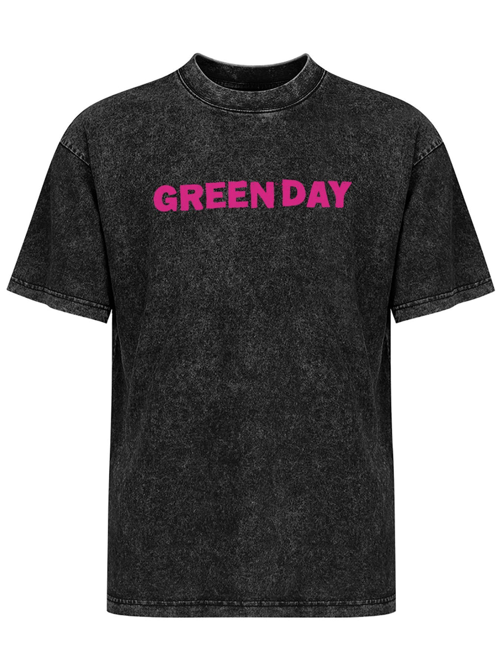 Green Day Pink Logo Graphic T-Shirt