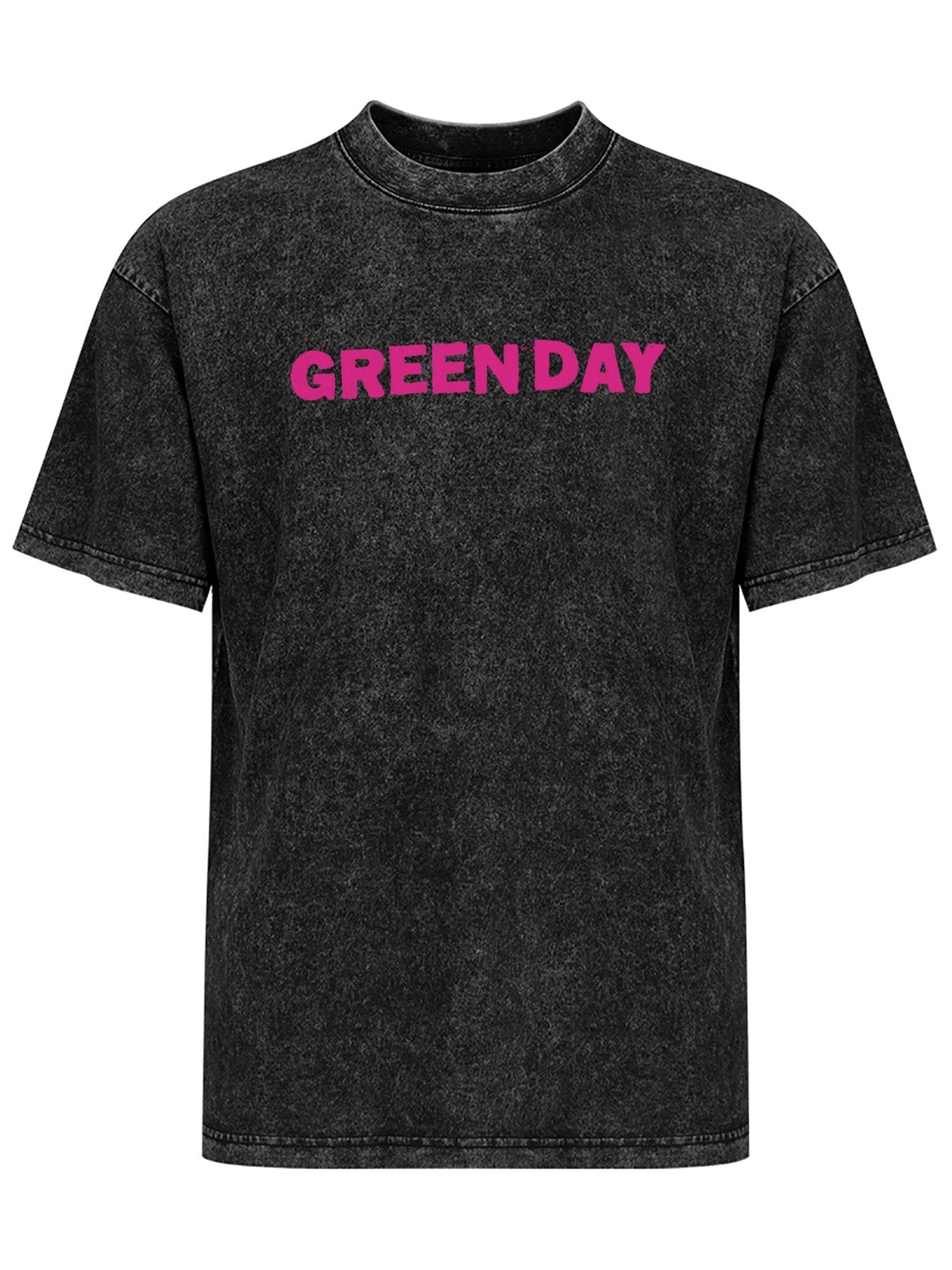 Green Day Pink Logo Graphic T-Shirt